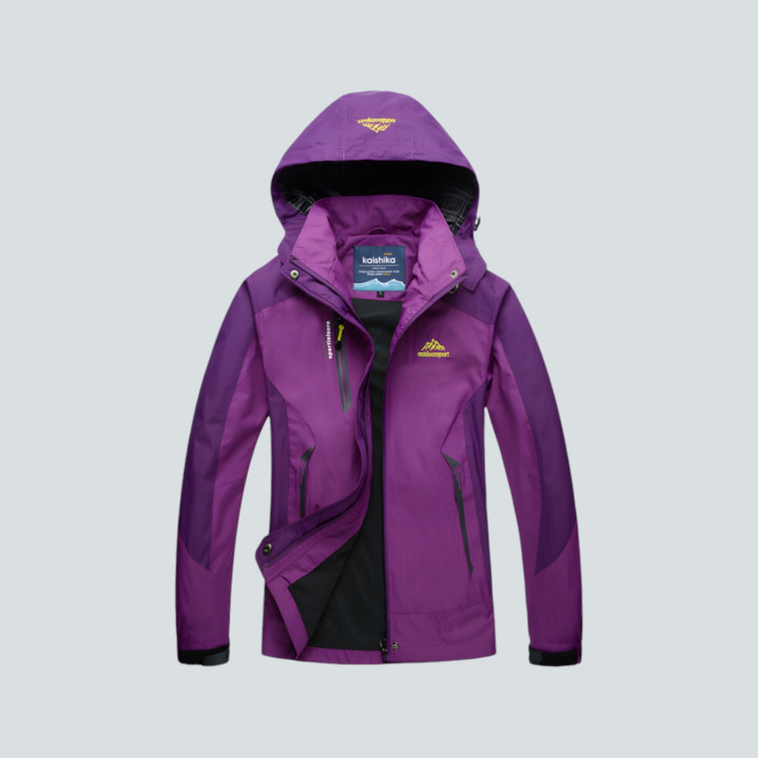 Women's Puffer Jacket - Water-Resistant for Winter Adventures 4