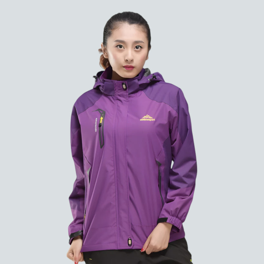 Women's Puffer Jacket - Water-Resistant for Winter Adventures 5
