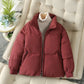 Women's Puffer Jacket – Cozy Stand Collar for Autumn Style 3