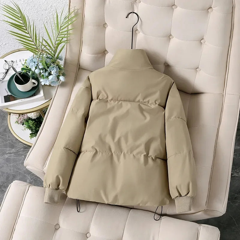 Women's Puffer Jacket – Stylish Warmth with Stand Collar 5
