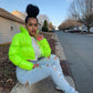 Women's Puffer Leather Jacket – Cozy Insulation & Edgy Style 3