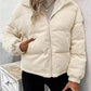 Women’s Quilted Corduroy Jacket – Cozy Padded Outerwear 1