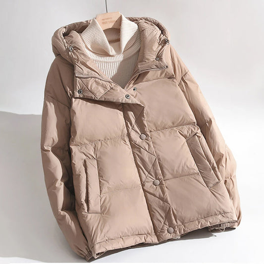 Women's Quilted Down Jacket – Stylish Warmth for Winter Days 0