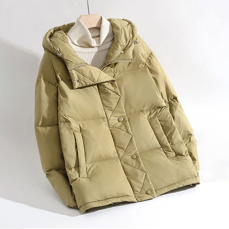 Women's Quilted Down Jacket – Stylish Warmth for Winter Days 4