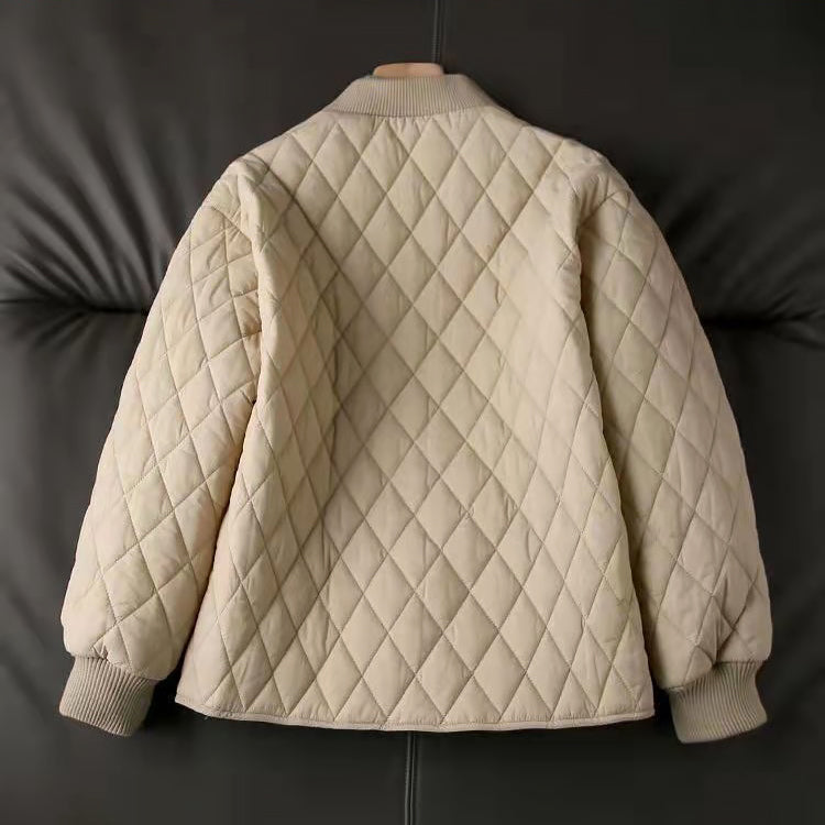 Women's Quilted Jacket – Chic & Cozy Bomber for All-Day Warmth 2