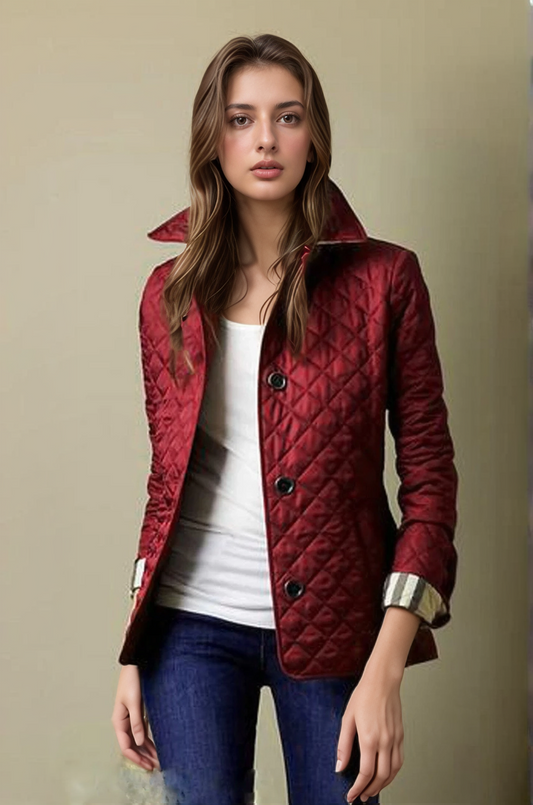 Women's Quilted Nylon Jacket – Lightweight Warmth for Casual Days 0