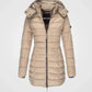 Women's Quilted Winter Jacket – Cozy Cotton with Stylish Hood 4