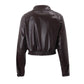 Women's Retro PU Leather Jacket – Chic Zipper Design for Fall 3