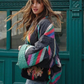 Women's Retro Printed Jacket – Cozy Cotton-Padded Style 3