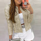 Women's Sequin Jacket – Fitted Glamour for Night Out 4