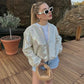 Women's Shiny Jacket – Elegant Zippered Design for Chic Layering 5
