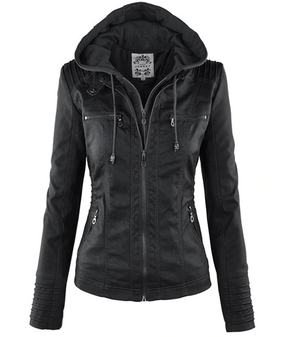 Women's Short Leather Jacket – Chic Style for Every Occasion 0