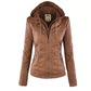Women's Short Leather Jacket – Chic Style for Every Occasion 6