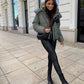 Women's Short Puff Jacket – Cozy Hooded Design for Chic Style 3