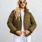 Women's Short Puffer Jacket – Cozy Style for Autumn/Winter 4
