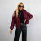 Women's Short Puffer Jacket – Cozy Style for Autumn/Winter 8