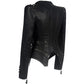 Women’s Slim Fit Biker Jacket – Edgy Studded Design 1