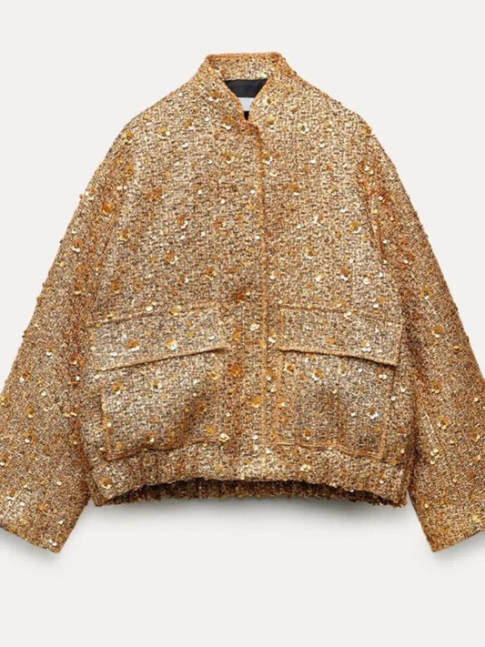 Women's Slim Fit Bomber Jacket – Lightweight & Stylish Layer 0