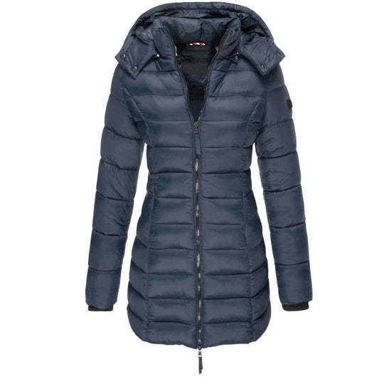 Women's Slim Fit Hooded Jacket – Lightweight & Stylish for Fall 0