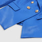 Women's Slim Fit V-Neck Leather Jacket – Chic Style for Every Occasion 4