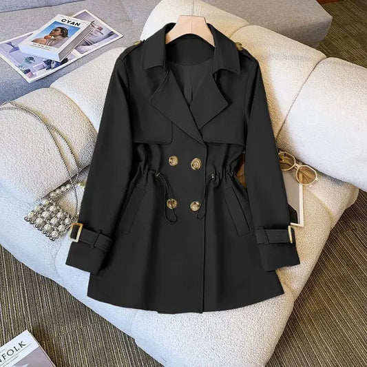 Women's Trench Coat - Tailored Fit for Elegant Everyday Style 0