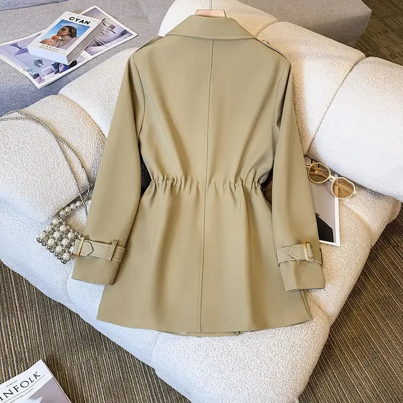 Women's Trench Coat - Tailored Fit for Elegant Everyday Style 5