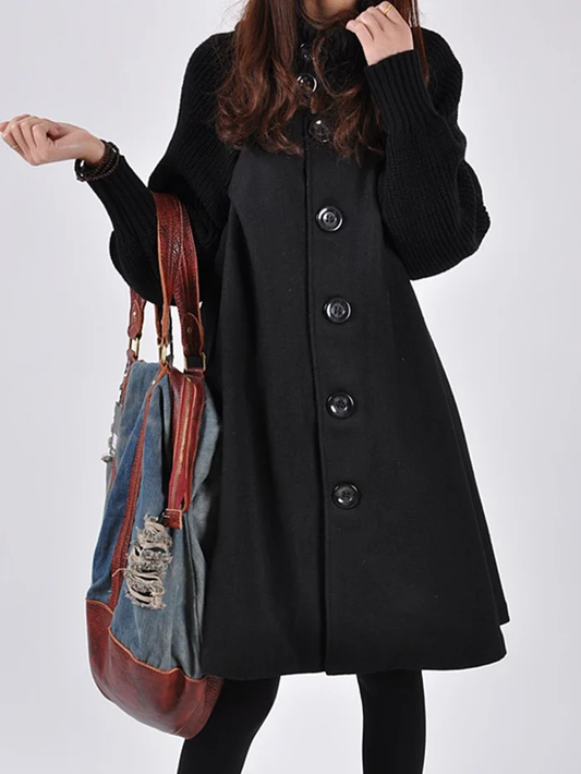 Women's Trench Coat – Elegant High-Neck Design for All-Day Comfort 0