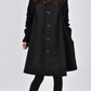 Women's Trench Coat – Elegant High-Neck Design for All-Day Comfort 7