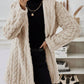 Women’s Twisted Hooded Jacket – Cozy Warmth for Autumn & Winter 1