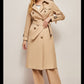Women's Waist-Cinched Trench Coat – Stylish Windbreaker for All-Day Comfort 1