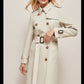 Women's Waist-Cinched Trench Coat – Stylish Windbreaker for All-Day Comfort 5