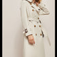 Women's Waist-Cinched Trench Coat – Stylish Windbreaker for All-Day Comfort 6
