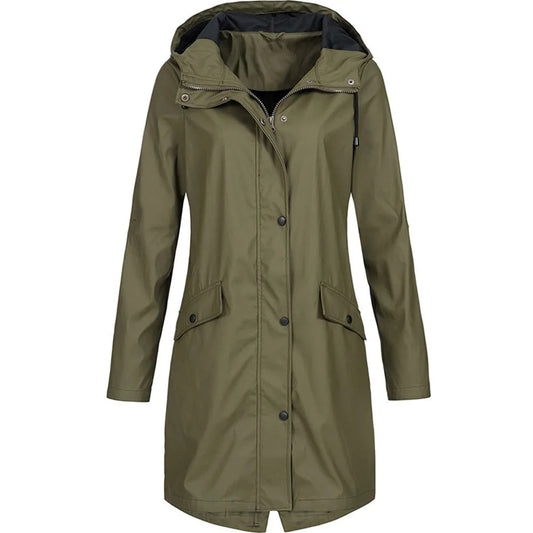 Women's Waterproof Hiking Jacket – Insulated & Stylish Fit 0