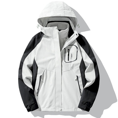Women's Waterproof Jacket – Versatile with Detachable Fleece Liner 0