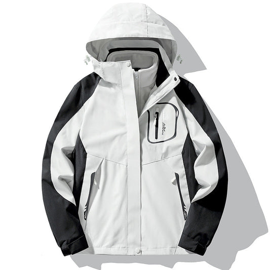 Women's Waterproof Jacket – Versatile with Detachable Fleece Liner 0