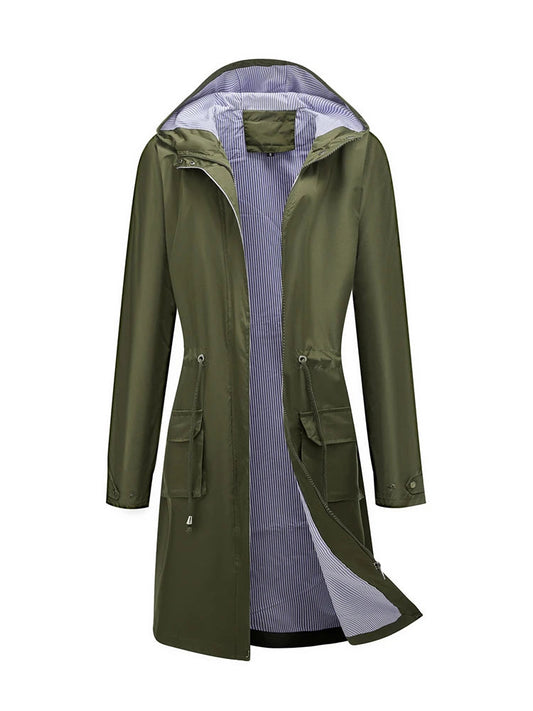 Women's Waterproof Trench Coat – Stylish & Comfortable Fit 0
