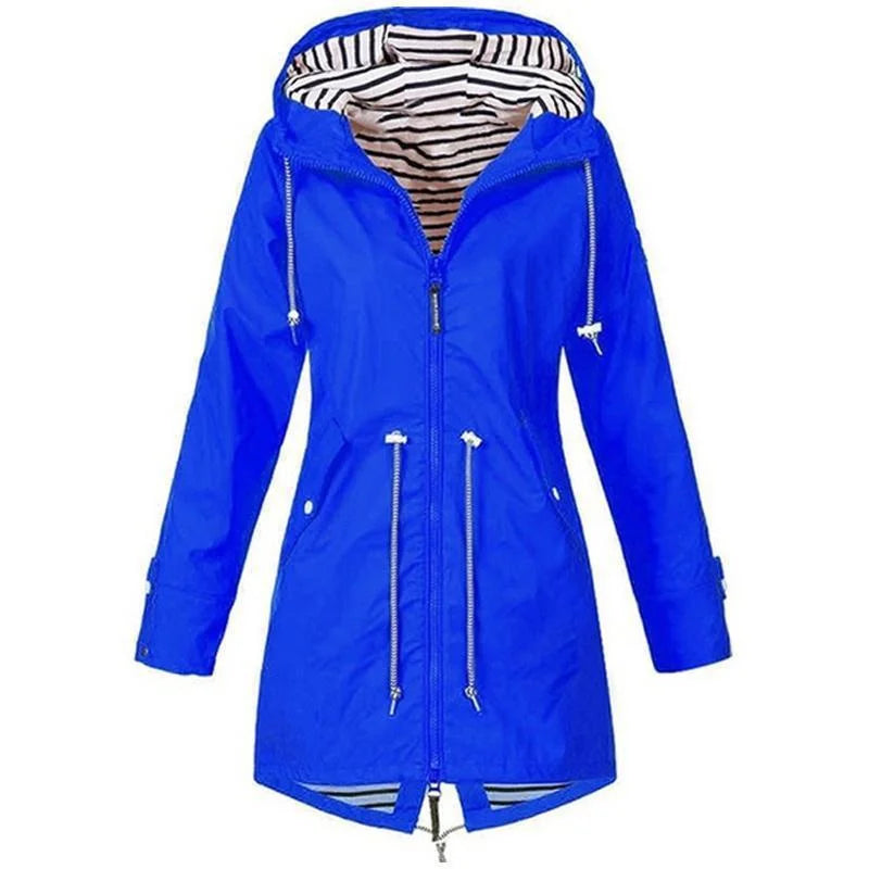 Women's Waterproof Trench Jacket – Lightweight & Stylish Fit 2