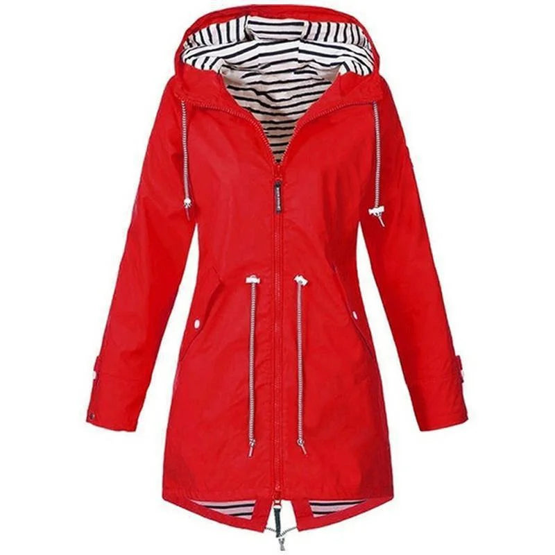Women's Waterproof Trench Jacket – Lightweight & Stylish Fit 3