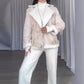 Women's Winter Jacket – Chic Wide Lapel for Elegant Warmth 1