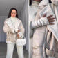 Women's Winter Jacket – Chic Wide Lapel for Elegant Warmth 3