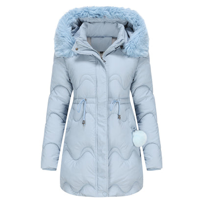Women's Winter Jacket – Versatile Design with Detachable Hood 0