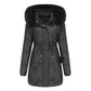 Women's Winter Jacket – Versatile Design with Detachable Hood 4