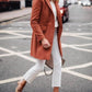 Women's Wool Blend Trench Coat – Cozy Elegance for Winter 3