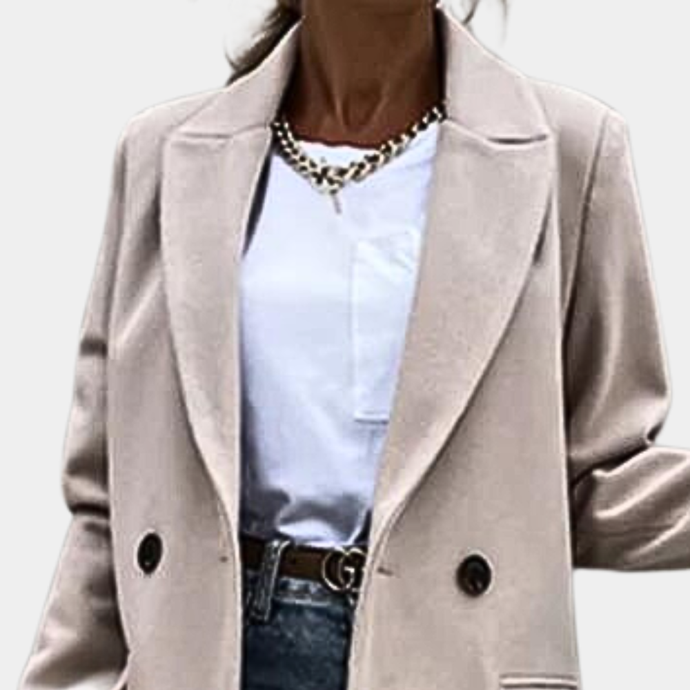 Womens Coat – Elegant Tweed for Chic Winter Warmth 1