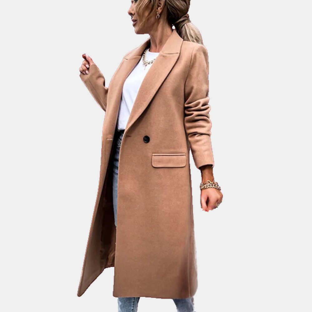 Womens Coat – Elegant Tweed for Chic Winter Warmth 3