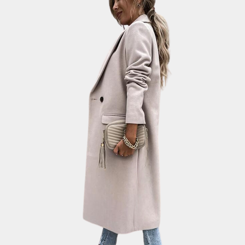 Womens Coat – Elegant Tweed for Chic Winter Warmth 4