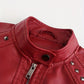 Womens Leather Moto Jacket – Edgy Style & Comfortable Fit 7