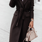 Womens Winter Coats – Elegant Longline Belted for Cozy Style 3